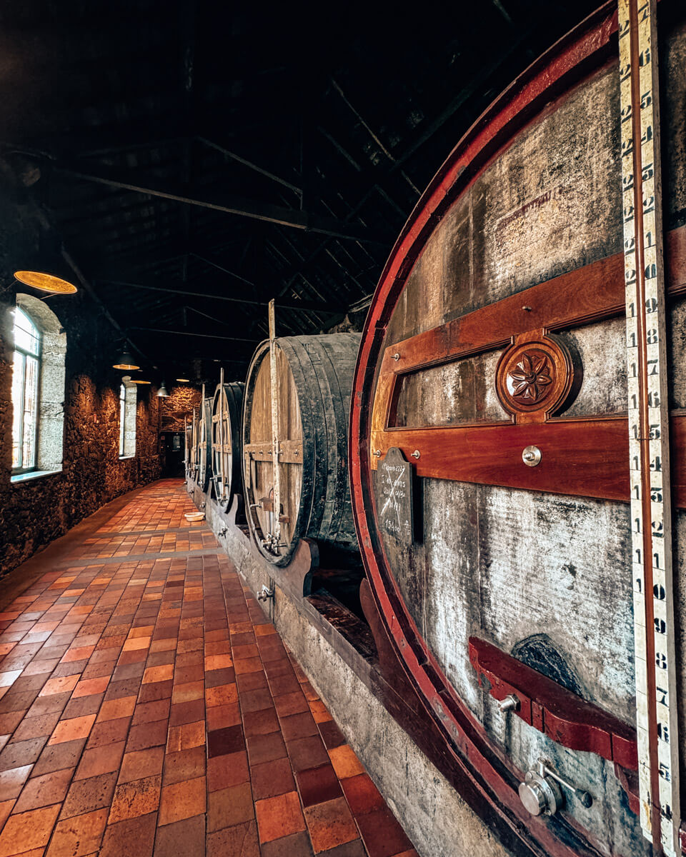 Port Wine Barrels in Porto