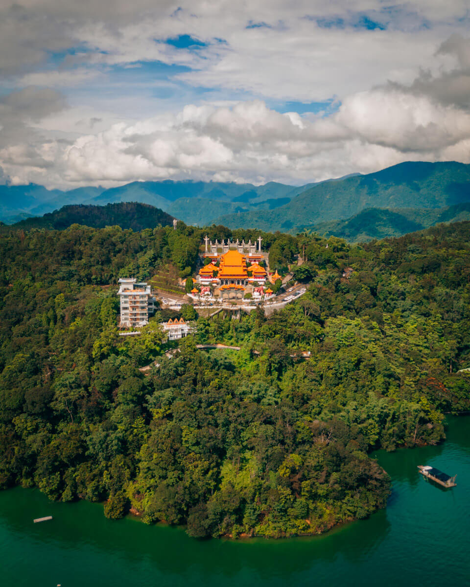 The Wenwu Temple at the Sun Moon Lake is a must visit during a Taiwan Road Trip